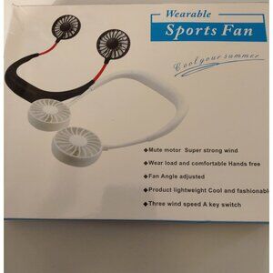 WEARABLE SPORTS FAN-COLOR: BLACK-NEW